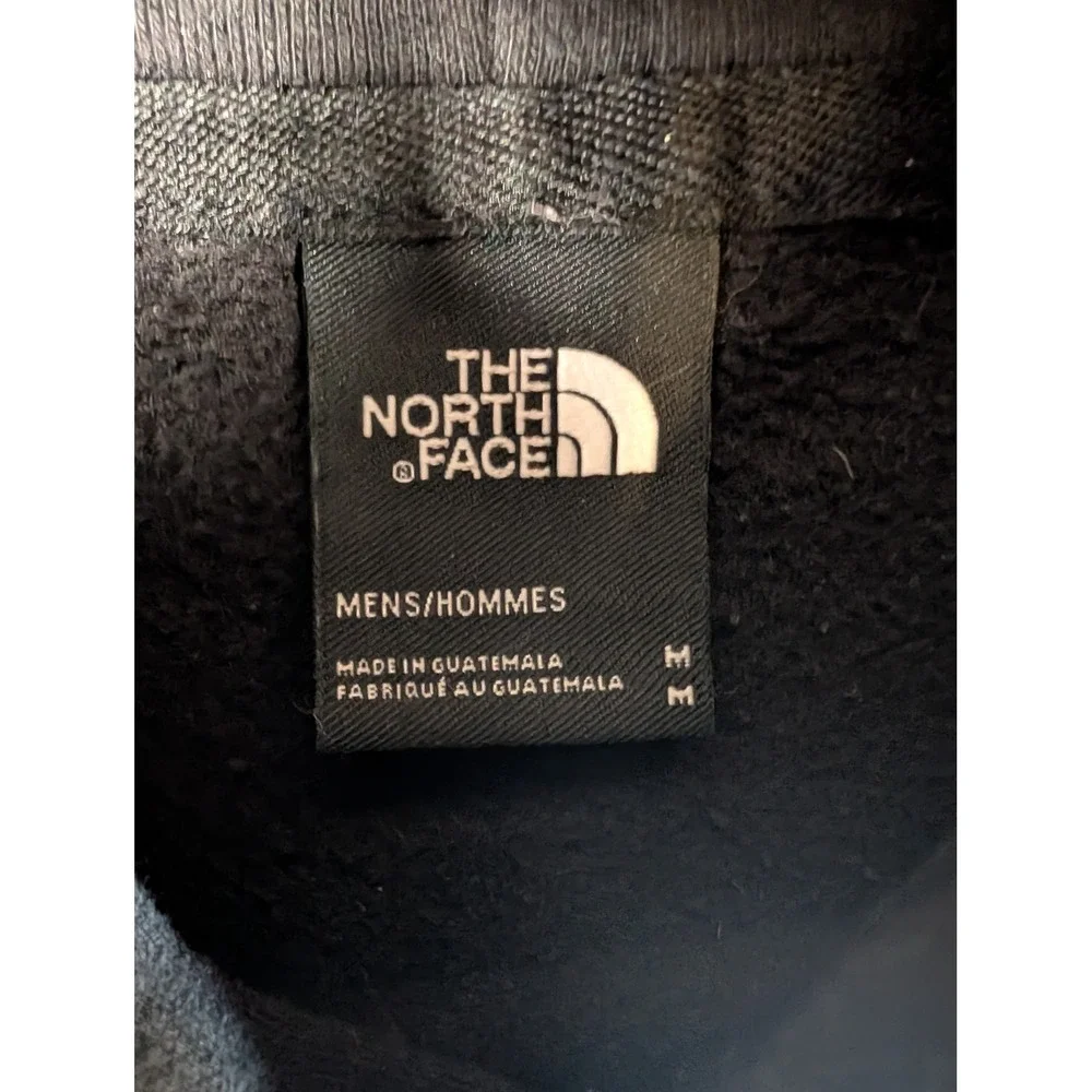 The North Face Mens Black Yosemite Bear Landscape Graphic Hoodie Pullover